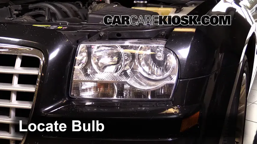 2007 Chrysler 300 2.7L V6 Luces Luz de estacionamiento (reemplazar foco)